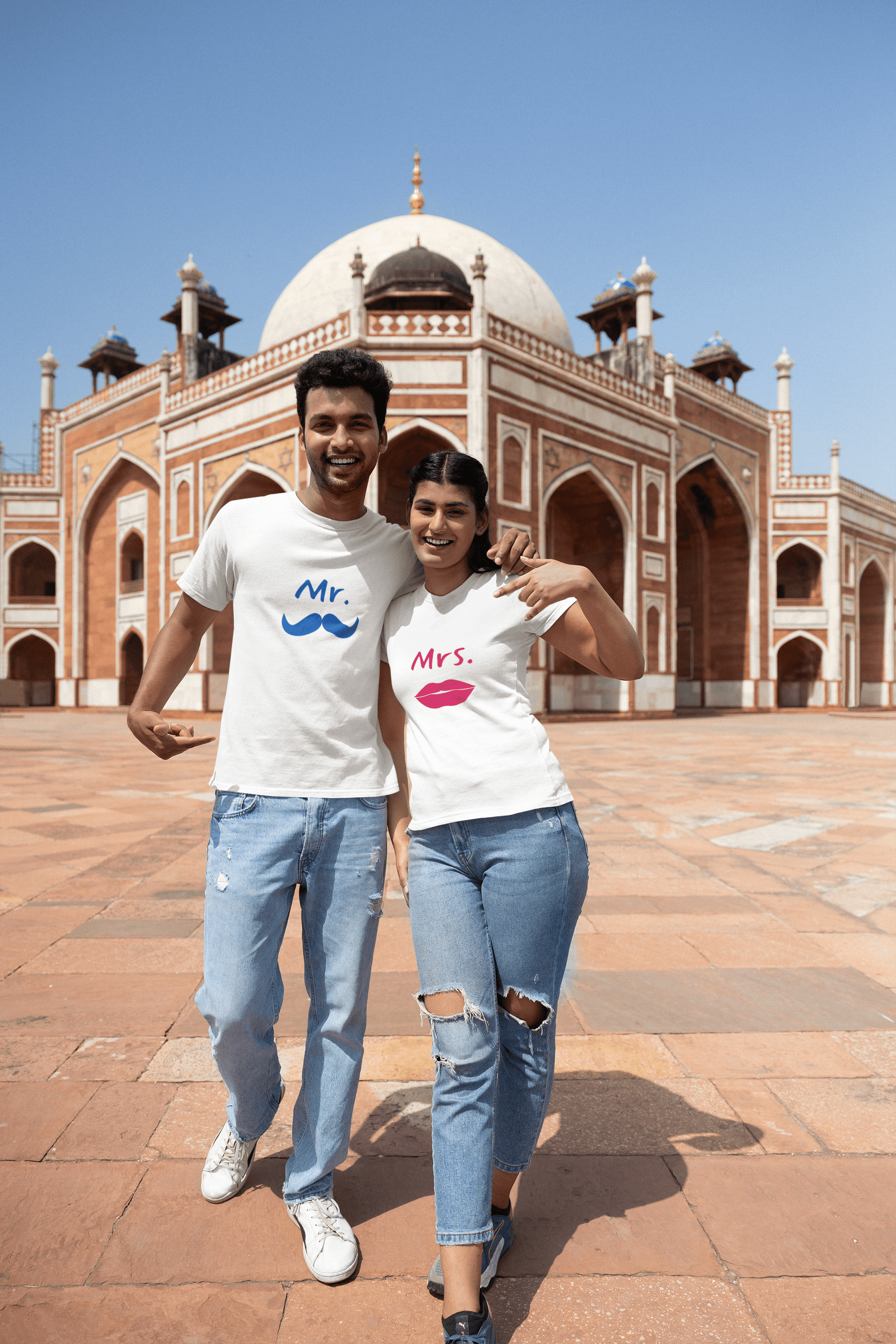 Mr & Mrs Couple Tees