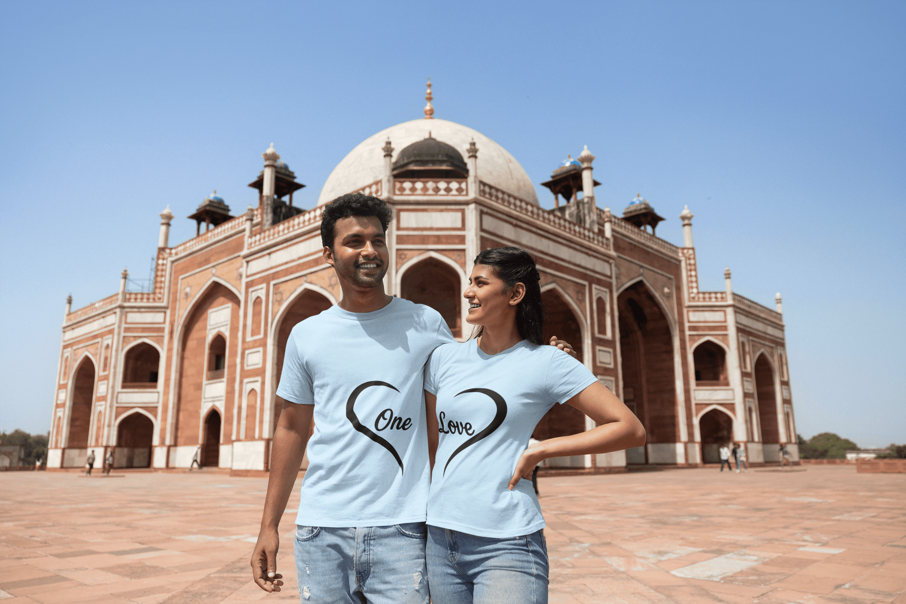 One Love Couple Tees