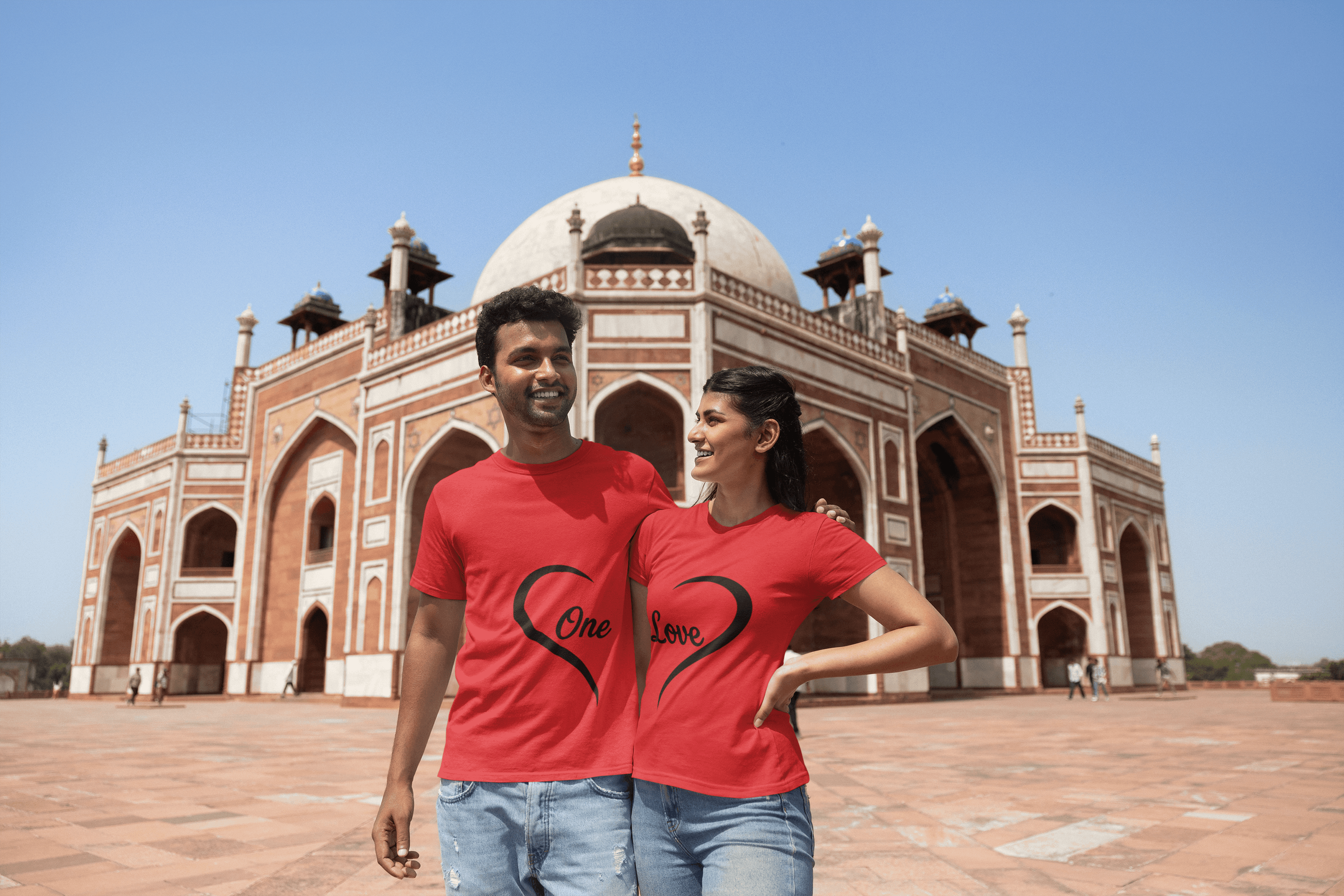 One Love Couple Tees