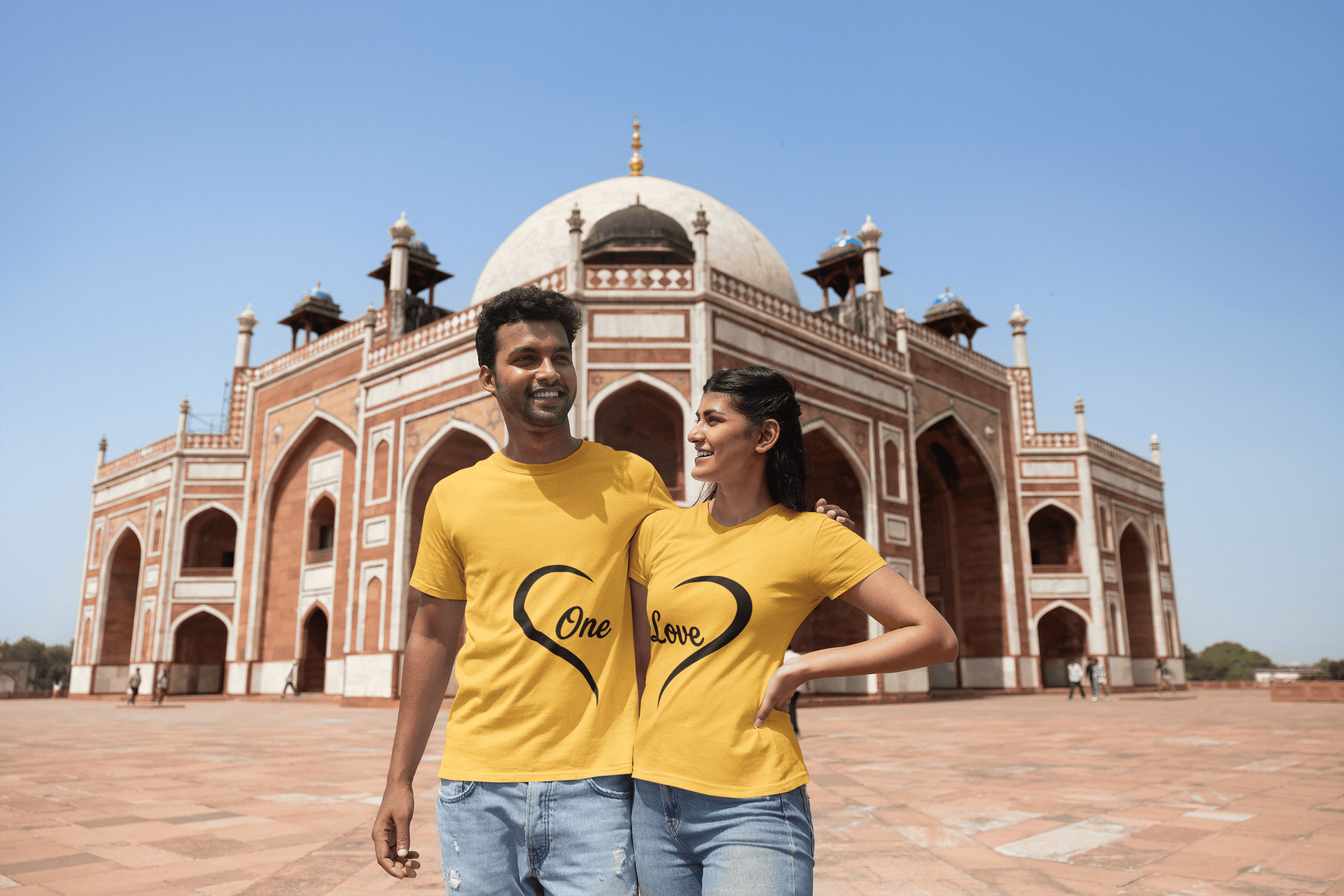 One Love Couple Tees