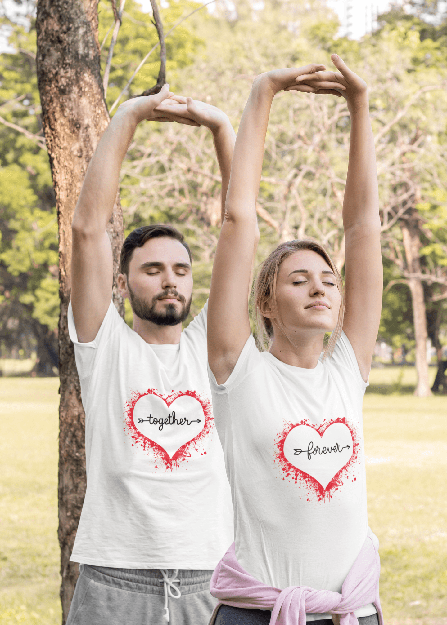 Together & Forever Couple Tees