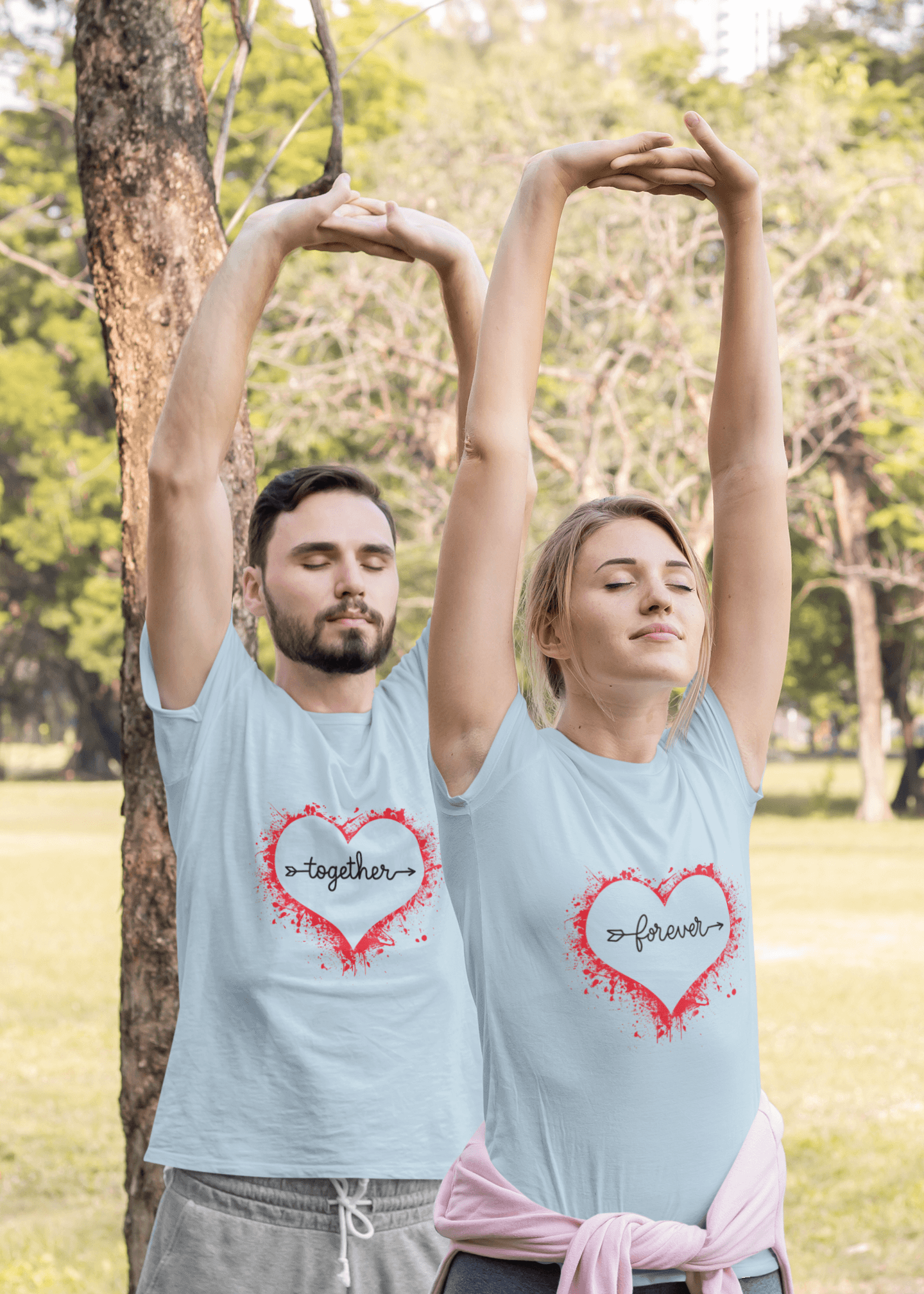 Together & Forever Couple Tees