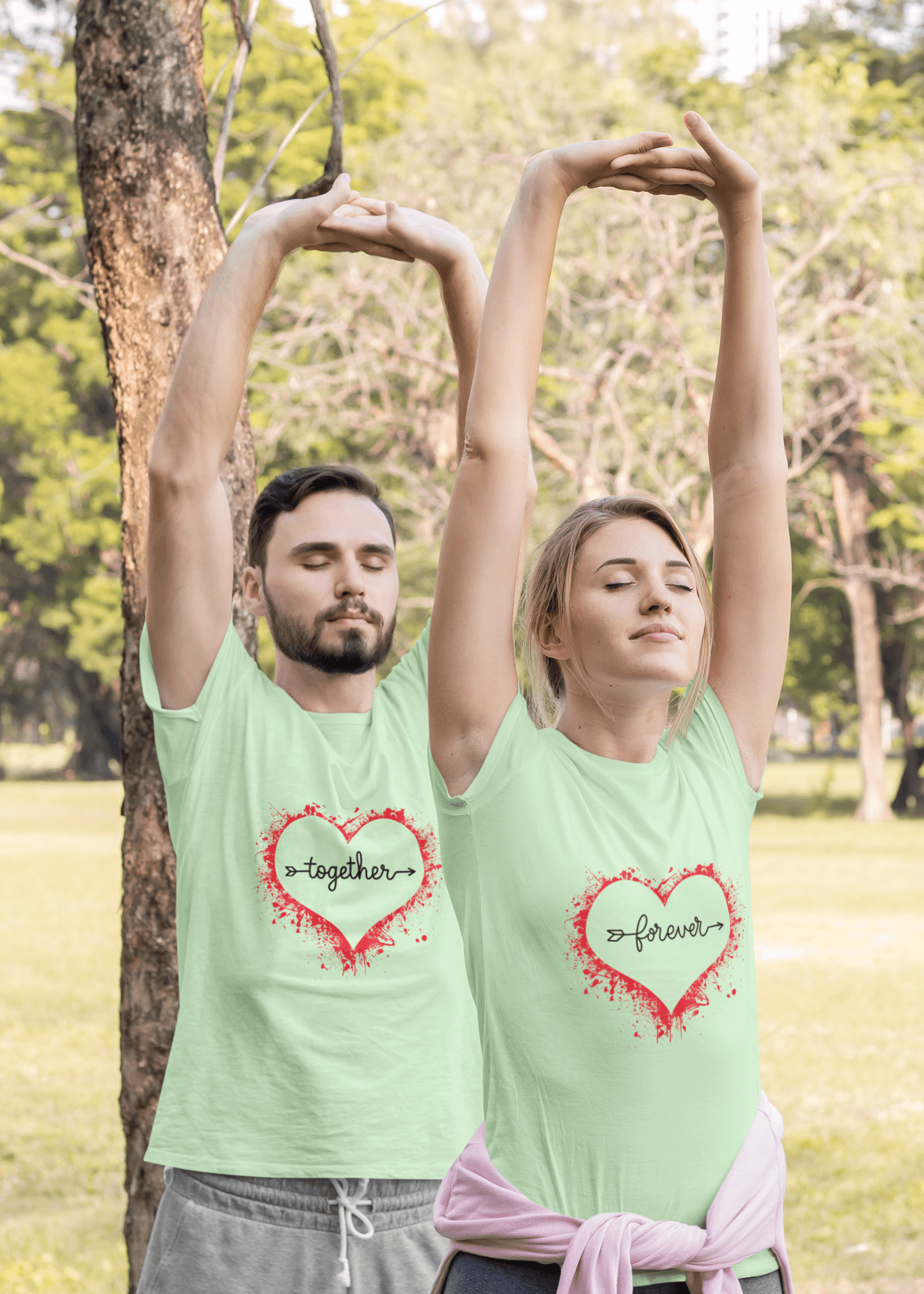Together & Forever Couple Tees