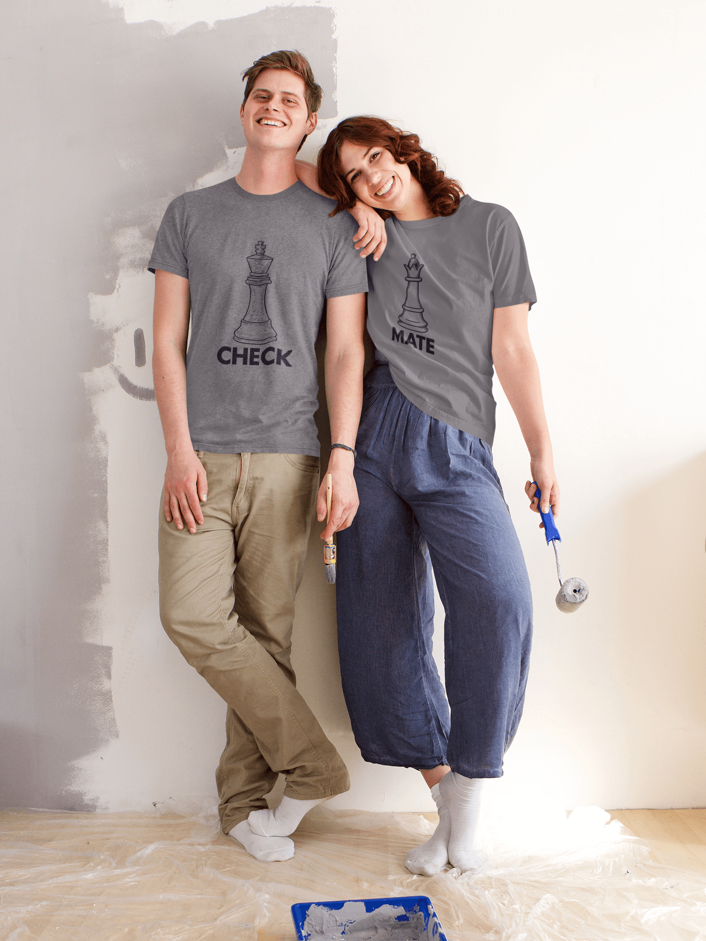 Check & Mate Couple Tees