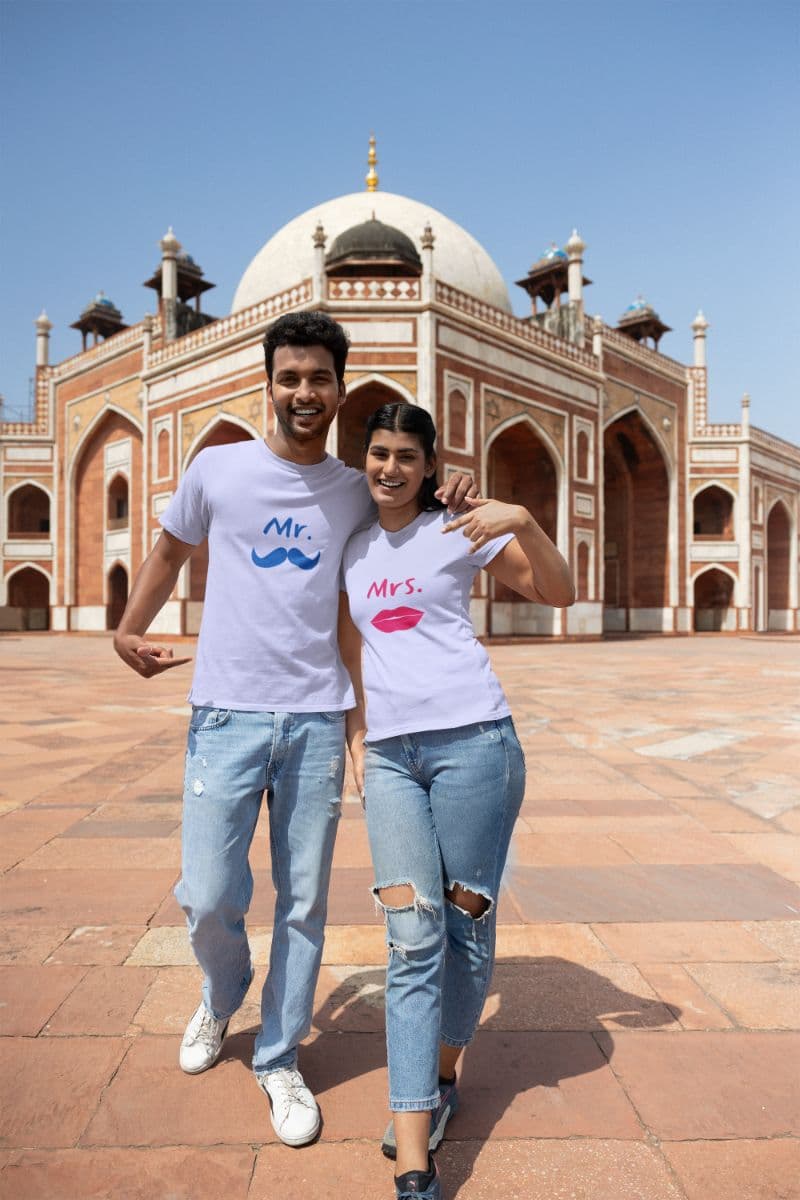 Mr & Mrs Couple Tees