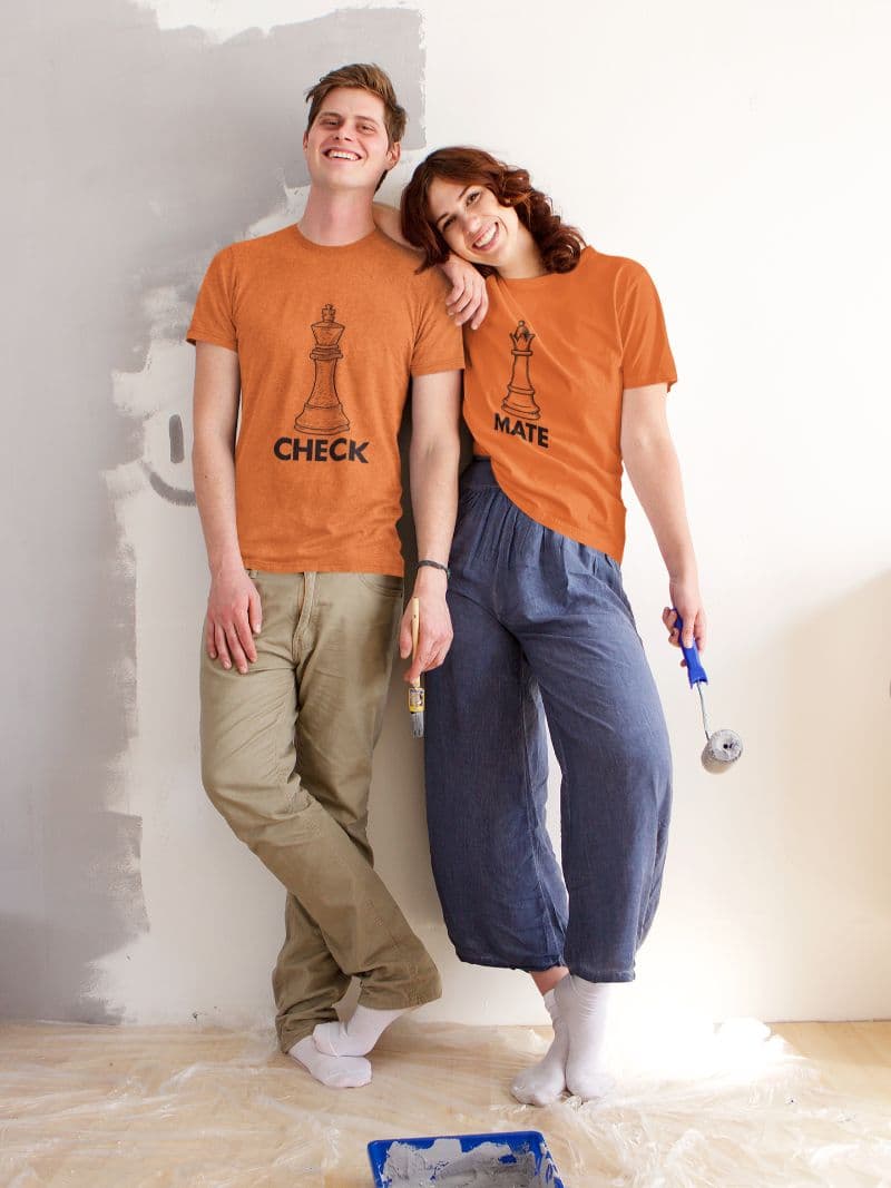 Check & Mate Couple Tees