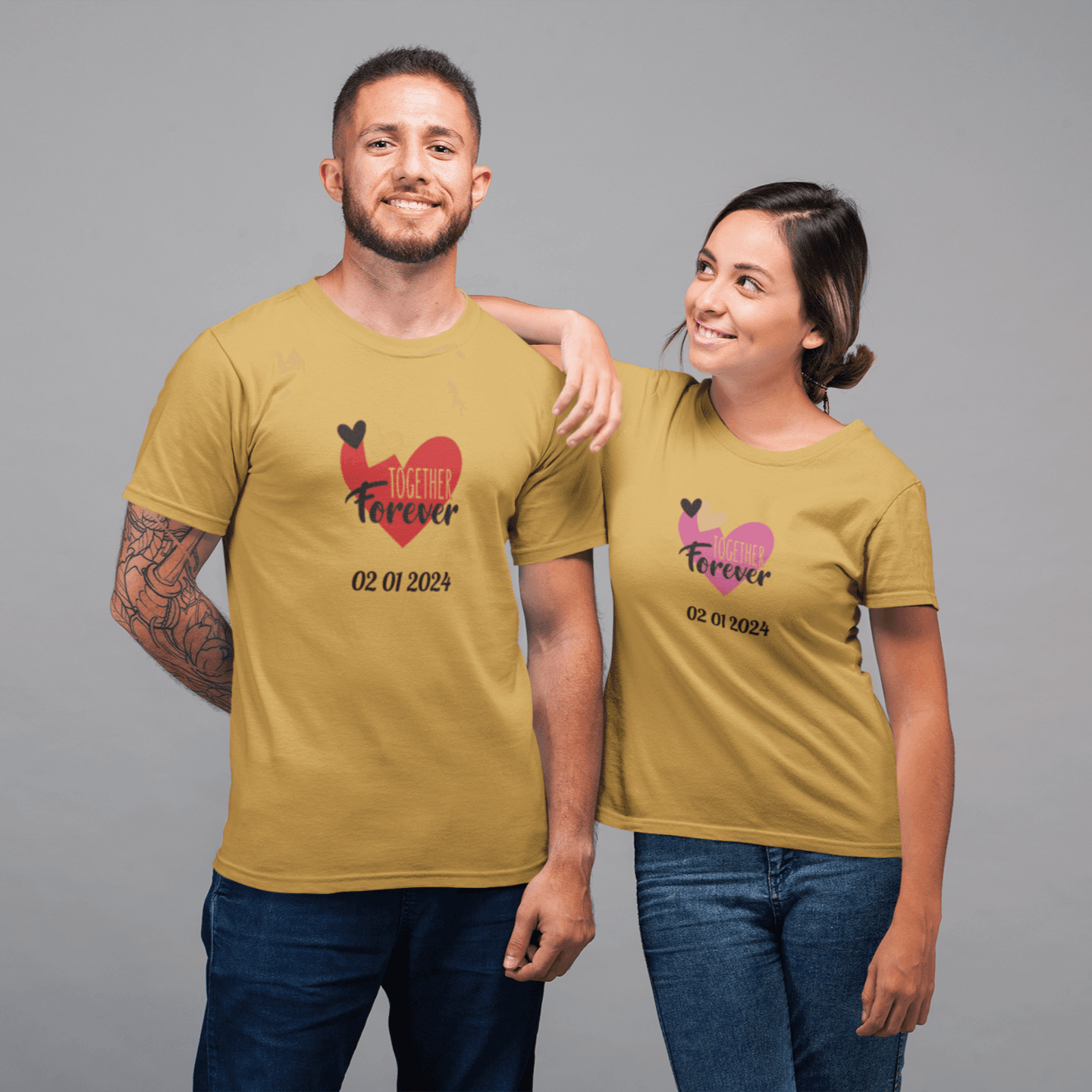 Together Forever Classic Couple Tees