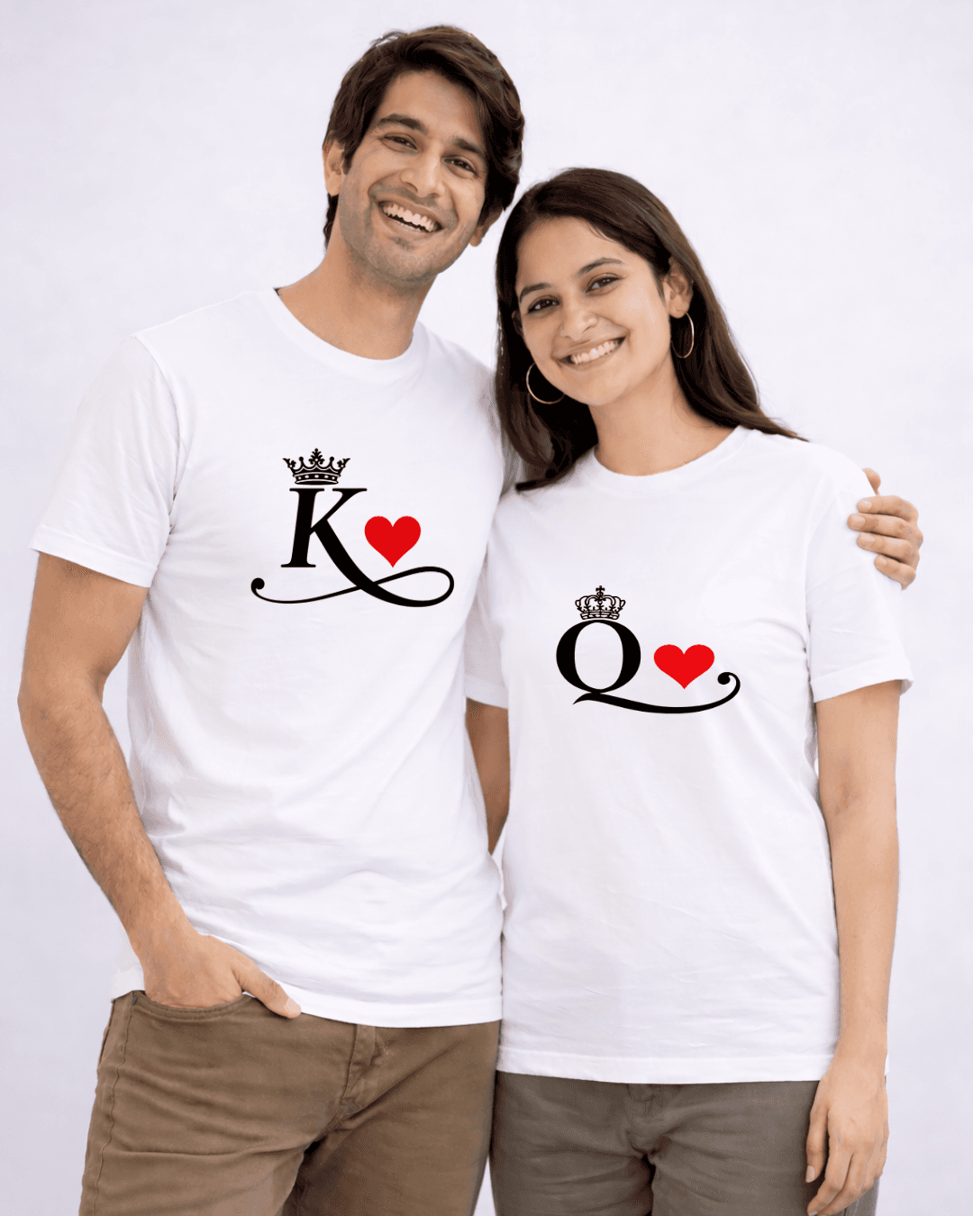  King & Queen Grace Couple Tees