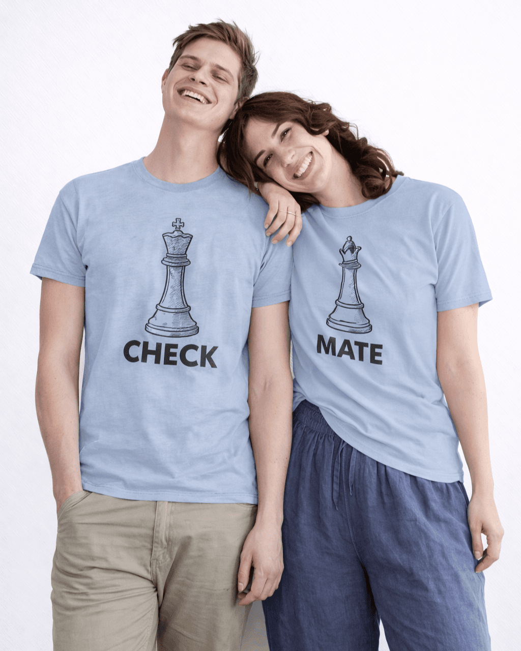 Check & Mate Couple Tees